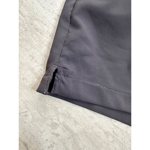 New Slazenger Womens Size 0 Core Hydro-Dry Gray Athletic Shorts Pockets Preppy - Picture 8 of 12